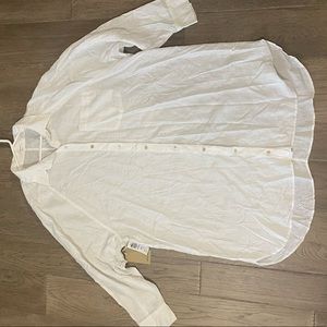 Wilfred Free - Boyfriend Button-Up Dress - Size XL